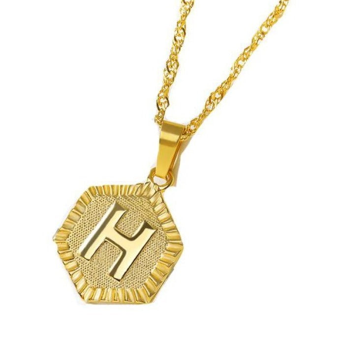 Egyptian Initial Necklace (A-Z)
