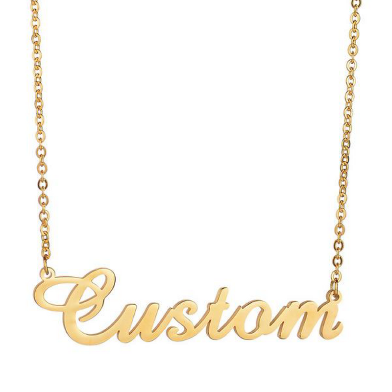 Custom Classic Nameplate Necklace