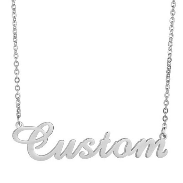 Custom Classic Nameplate Necklace